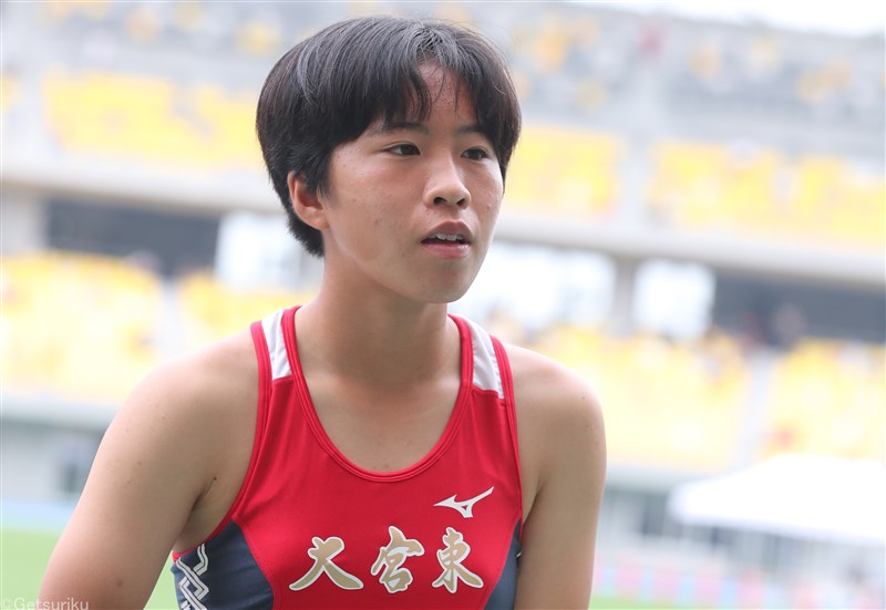 田口侑楽が女子三段跳で12m81の高校歴代7位！棒高跳は渡邊冴璃が3m82の大会新V！／IH埼玉県大会