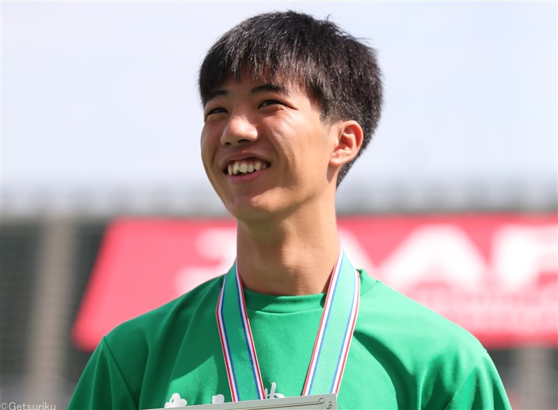 栁田聖大が100m、走幅跳、両リレーの4冠！100mH 横山涼葉が14秒15の大会新V／IH群馬県大会