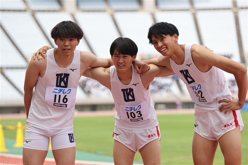 関大・松井健斗が200ｍ20秒65の関西学生タイ！100回大会男子1部MVPに輝き、チームの54年ぶり総合Ｖ牽引／関西インカレ