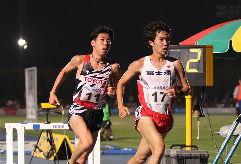 1万m制した塩尻和也「上のステージで」2位の田澤廉「世界陸上で勝負したい」／GGのべおか