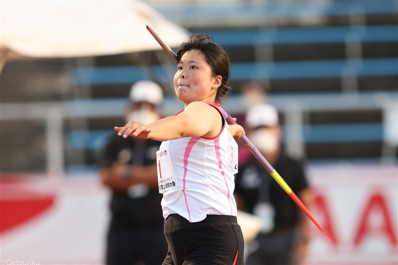 女子やり投・櫻井希美が53m13の大会新V　松田流輝が砲丸投と円盤投の2冠／IH岐阜県大会