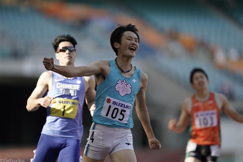 鵜澤飛羽が200m20秒10wの快走 佐藤拳太郎が8年ぶり自己ベスト更新 ハンマー投・柏村亮太が72m92の自己新V／静岡国際