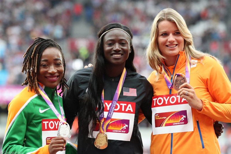 17年世界選手権女子100m女王のトリ・ボウィー氏が32歳で死去　リオ五輪では3つのメダルを獲得
