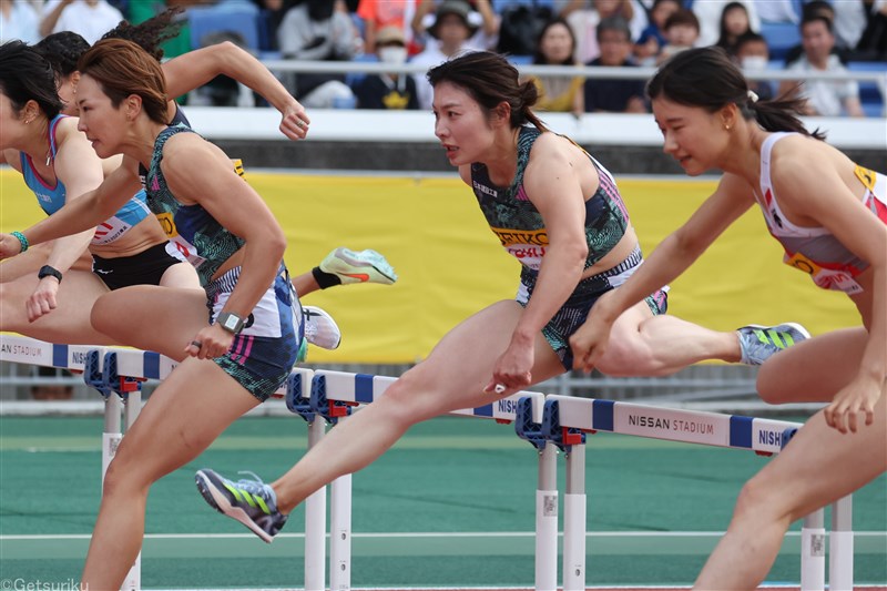 100mH日本初の12秒台5人！日本記録保持者・福部真子「世界と戦うために必要」清山ちさとが待望の壁突破／セイコーGGP