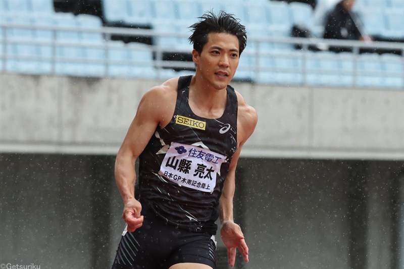 男子100mで山縣亮太が10秒36＆10秒35 世界陸上代表・水久保漱至は10秒24のトップタイム／SANOスプリント