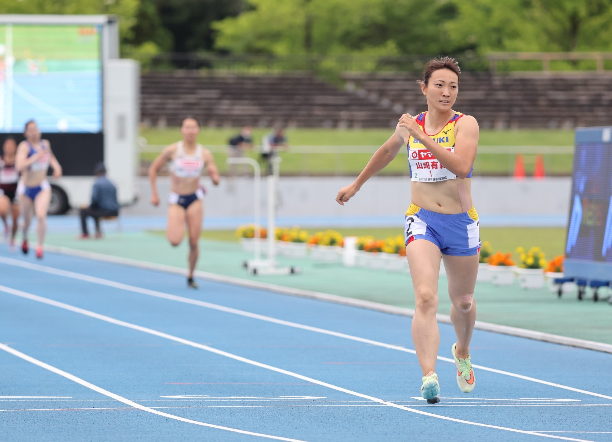 七種競技・山﨑有紀が2年ぶり5度目の頂点「勝たなきゃいけないじゃなく、勝ちたい」800m圧巻の力走／日本選手権混成