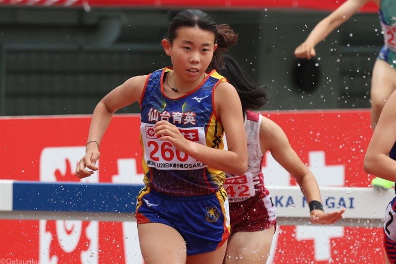 女子3000m障害 佐藤柚優が10分26秒84！初レースで高校歴代8位「またチャレンジしたい」／U20日本選手権