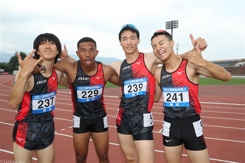 今年も男子マイルは大激戦！城西が学校別高校歴代12位タイの3分10秒31で制す「このチームは最高」／IH南関東