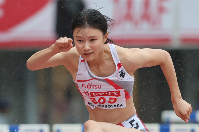 100mH田中佑美13秒10w、青木益未とともに決勝へ 1500m河村一輝、走幅跳の山川夏輝も決勝進出／アジア大会