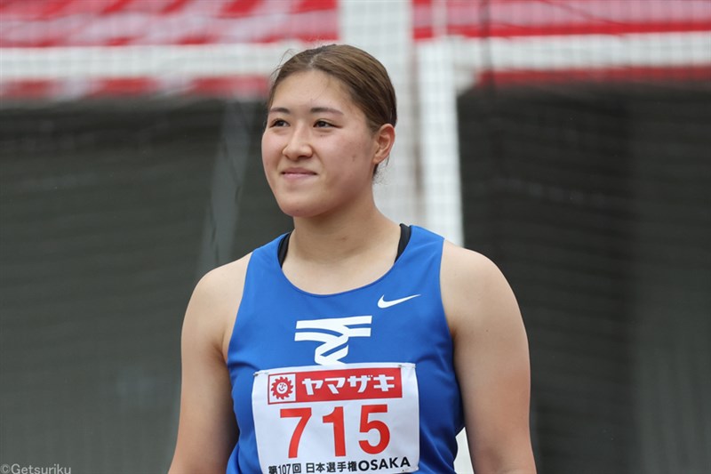 円盤投・齋藤真希がセカンドベストの56m63でV「成長感じた」／日本選手権