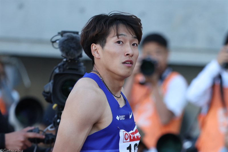 110mH泉谷駿介は13秒32で予選悠々トップ「リズムアップ意識した」／日本選手権