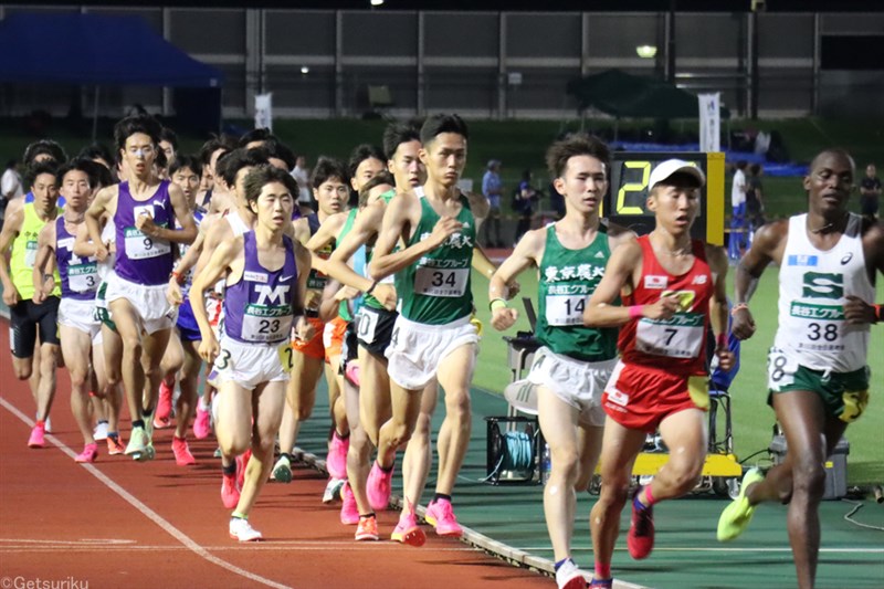 最終組で東農大ルーキー前田和摩がU20歴代2位の28分03秒51!! 東京国際大ベットが堂々1着 ／全日本大学駅伝関東選考会