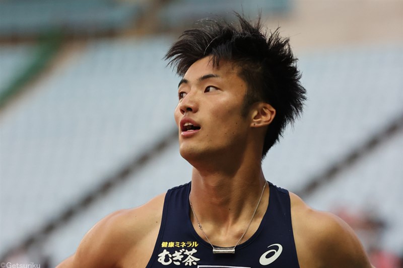 100m2位の栁田大輝「勝ちたかった。悔しい」と涙 自己タイの10秒13も「勝ちきれないとダメ」／日本選手権