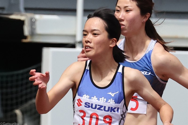 山形愛羽が女子100ｍ11秒74！大会新で3連覇飾る 男子円盤投・岩永大輝が43m64／IH熊本県大会