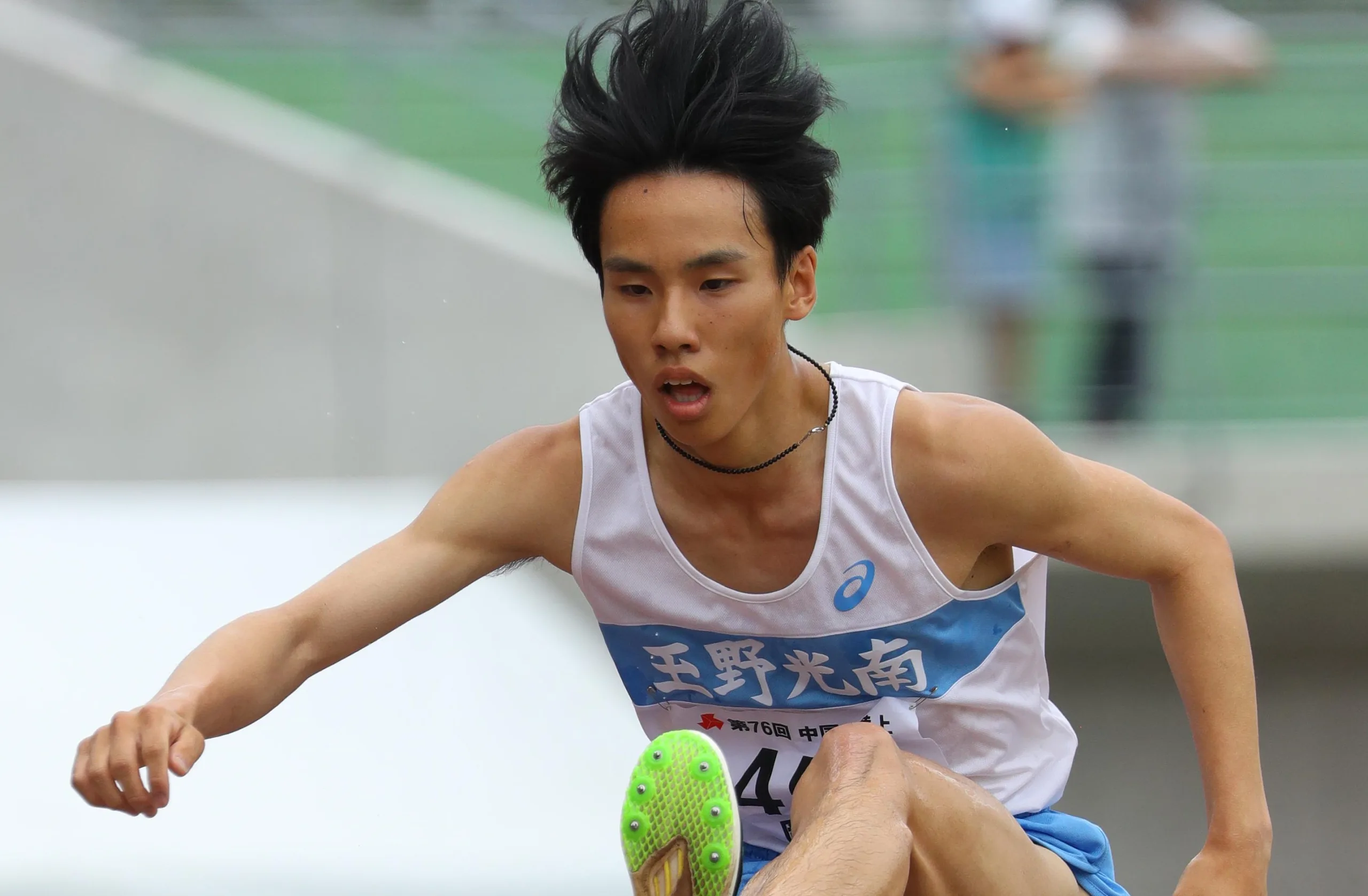 3000m障害・黒田然が8分50秒19でV！高校歴代11位「タイムついてきて良かった」父、兄に続く全国での快走誓う／IH中国