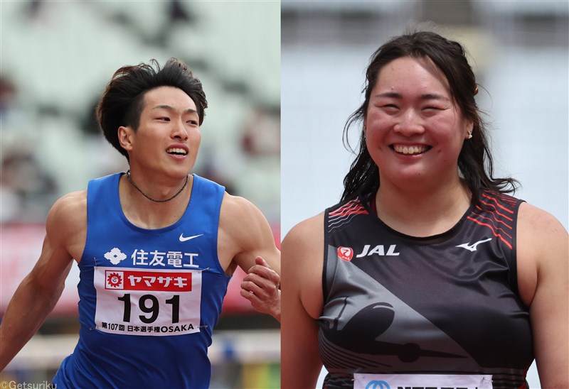 ダイヤモンドリーグ・ローザンヌに北口榛花、泉谷駿介、橋岡優輝！ストックホルム100ｍにサニブラウン、400ｍ中島が参戦