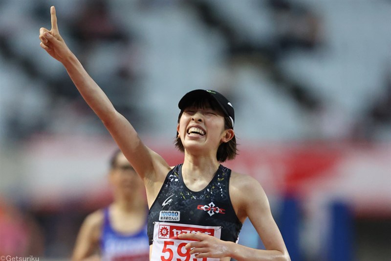 「パリ五輪につながるレースができた」 吉村玲美が4年ぶりに女子3000ｍ障害制す！／日本選手権
