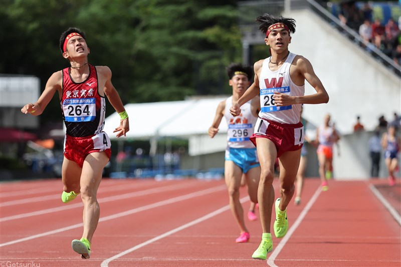 男子1500ｍは東京勢が1～4位を独占！吉倉ナヤブ直希が3分49秒97で激戦制す／IH南関東