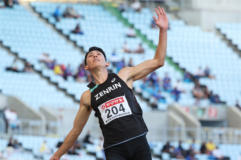 走幅跳・城山正太郎が初優勝 日本記録保持者がついに日本一「いつか取りたいと思っていた」／日本選手権