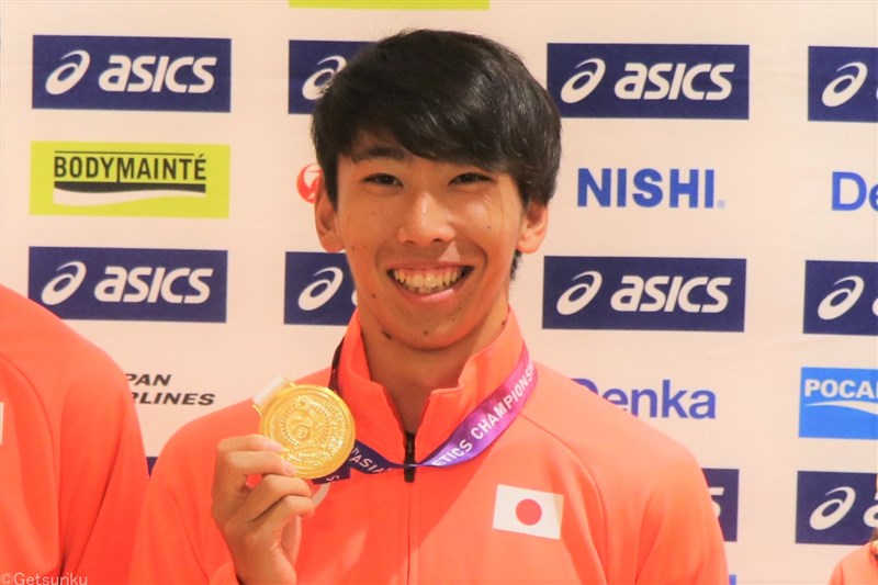 5000m金メダルの遠藤日向が帰国「良い練習ができていた」世界陸上決勝にも意欲／アジア選手権