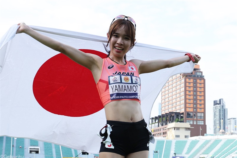 5000m山本有真が日本勢初V！「日本選手権のリベンジできた」世界陸上へも前進／アジア選手権