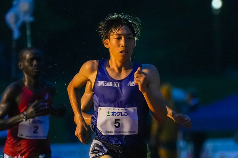 三浦龍司 世界選手権に向けて「手応えはまずまず」5000mでシーズンベスト／ホクレンDC北見