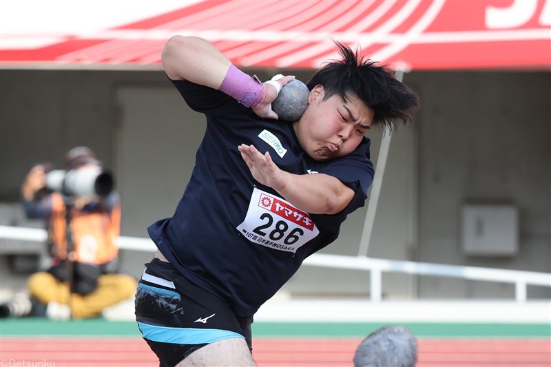 砲丸投・奥村仁志が日本歴代5位タイの18ｍ53でV！日本選手権初優勝の勢い止まらず／田島記念