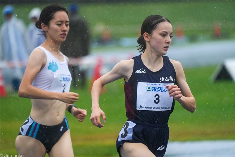 女子1500mユニバ代表・樫原沙紀が1位 ドルーリー朱瑛里は4位「インターハイでもいい結果を」／ホクレンDC千歳