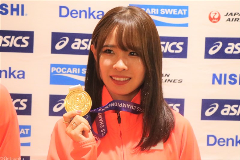 女子5000m覇者・山本有真が笑顔の帰国「元々3位狙いだったのでうれしい」／アジア選手権