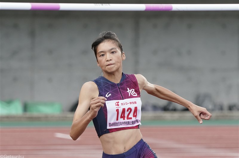 中学女子　陸上　 女子走高跳】鴨田るな（相模原旭中3）1m75＝中学歴代7位タイ | 月陸Online｜月刊陸上競技