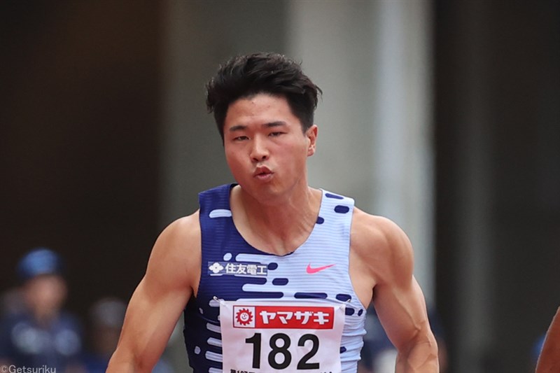 小池祐貴10秒11！米国での今季2戦目で早くも好走 200mは21秒05／マウントサックリレー