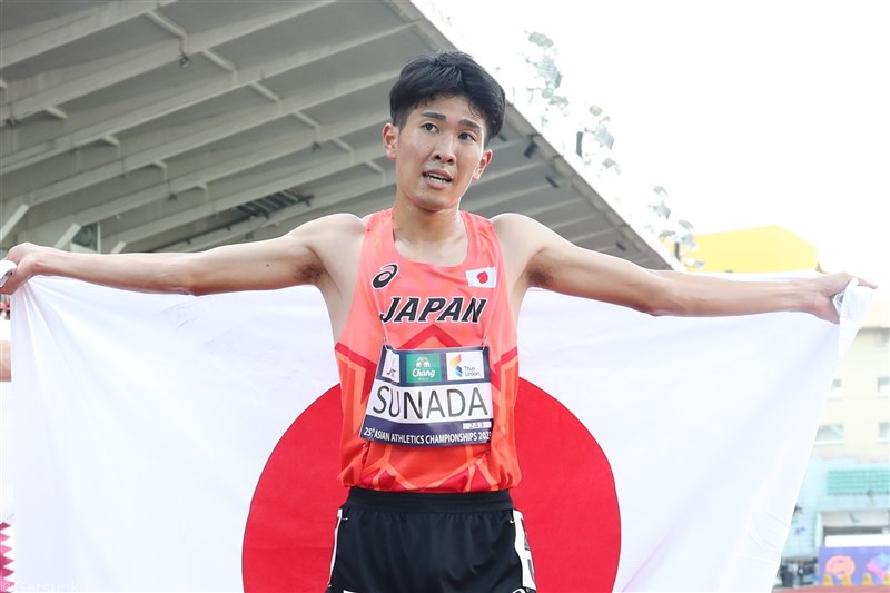 元短距離の砂田晟弥が3000ｍ障害初代表で銅メダル！「チャレンジャーとして挑んだ」／アジア選手権