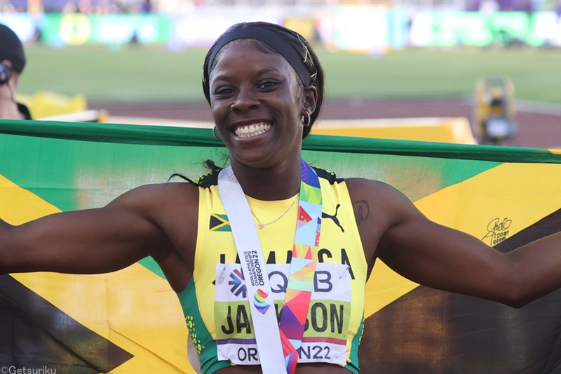 ジャクソンが女子100mで歴代5位タイの10秒65！ 男子400mHは19歳クラークが47秒85で制す／ジャマイカ選手権