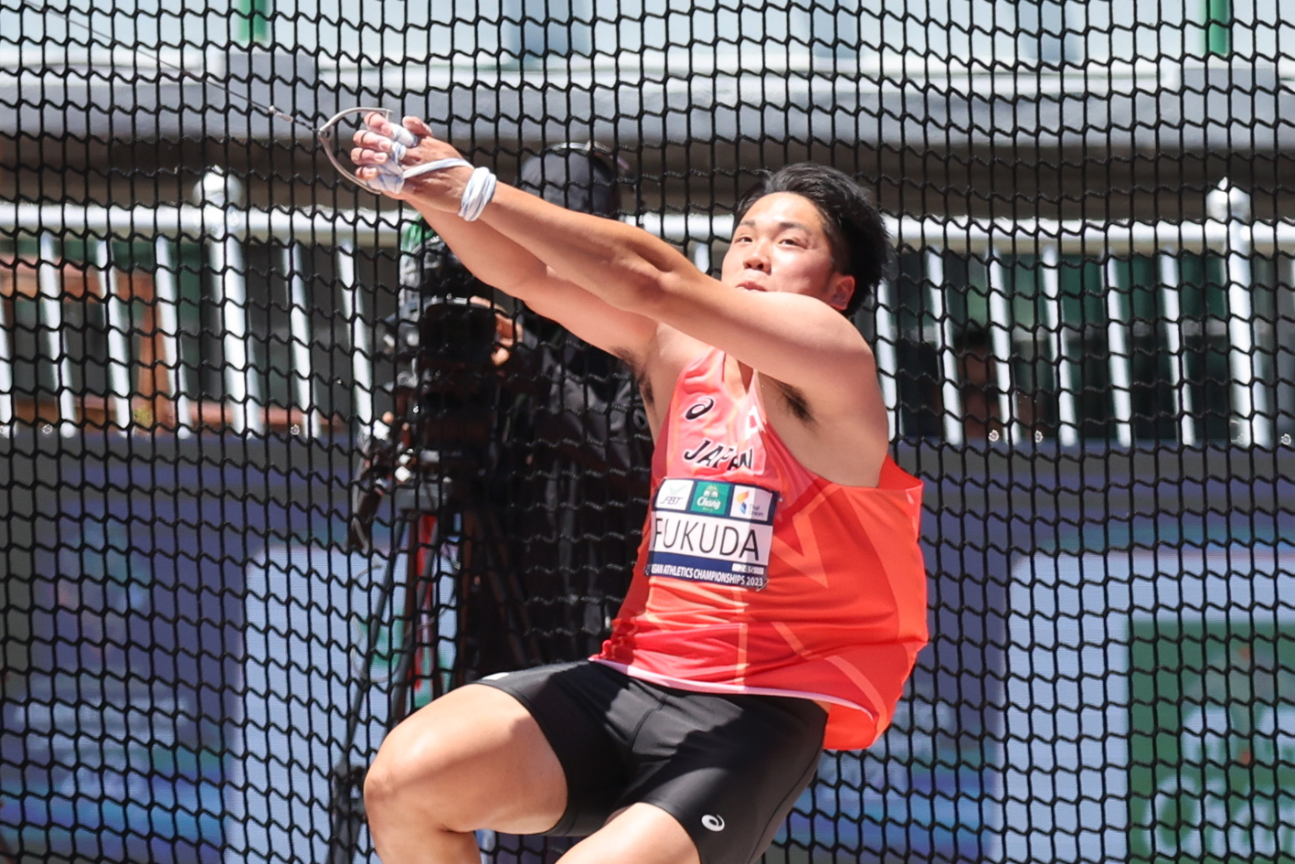 ハンマー投・福田翔大が自己新で優勝！砲丸投アツオビン・ジェイソンが学生歴代2位の18m56で2位／アジア投てき選手権