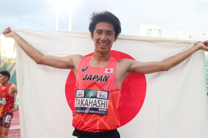 現役北大生の高橋佑輔が殊勲の銀！ 男子1500mで日本勢9大会ぶりメダル獲得／アジア選手権