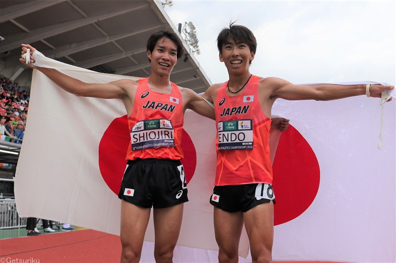 日本選手権5000ｍ覇者・塩尻和也が銀メダル「力を使ってしまった」残り2周まで先頭牽引／アジア選手権
