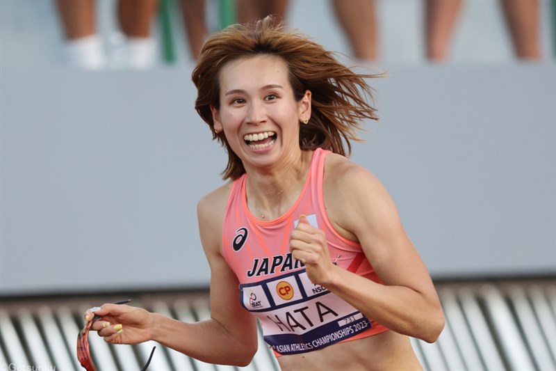 秦澄美鈴が6m97の特大日本新！ 今季世界4位の好記録でブダペスト世界陸上＆パリ五輪の標準突破／アジア選手権