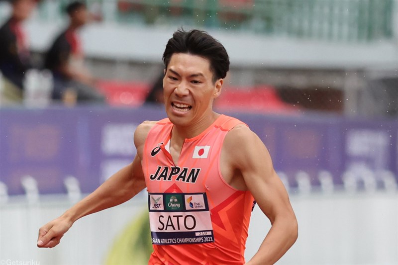 佐藤風雅 45秒13の自己新で銀メダルも「悔しいですね」 ブダペスト世界陸上はほぼ確実に／アジア選手権