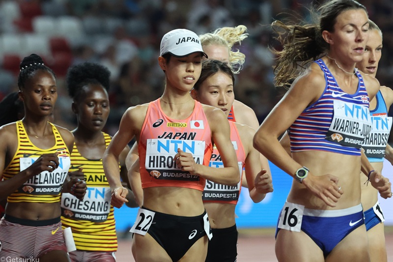 女子10000m廣中璃梨佳が7位入賞！ ラスト勝負で粘りきり今大会日本勢初入賞！／世界陸上