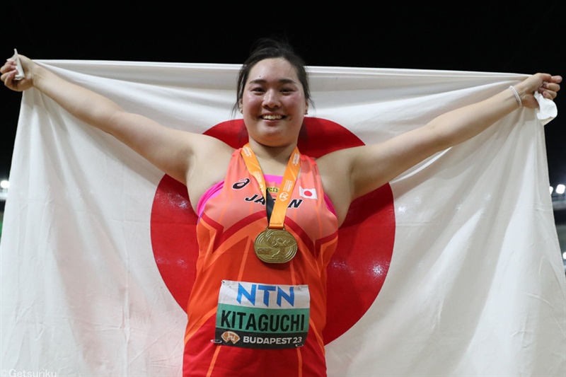 女子やり投・北口榛花が選ぶ“1枚”が決定!!ブダペスト世界陸上の誰もが興奮したあのシーン…