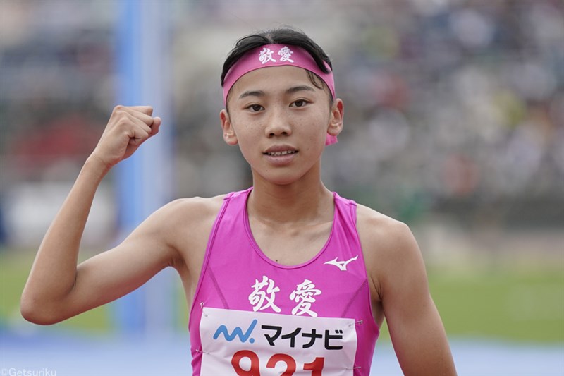 女子800ｍルーキー・久保凛が全中に続いて日本一「まさか勝てるとは」元サッカー少女、従兄弟は久保建英／北海道IH