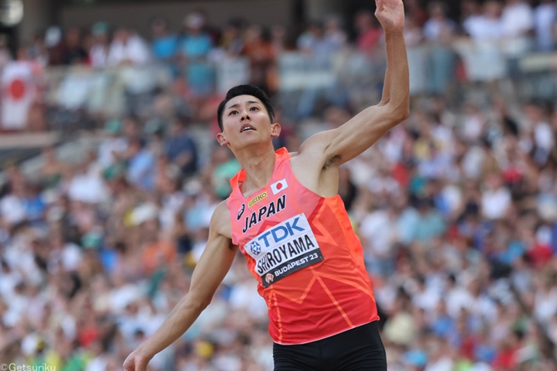 走幅跳・城山正太郎は2大会ぶり決勝に届かず 3回目に7m46／世界陸上