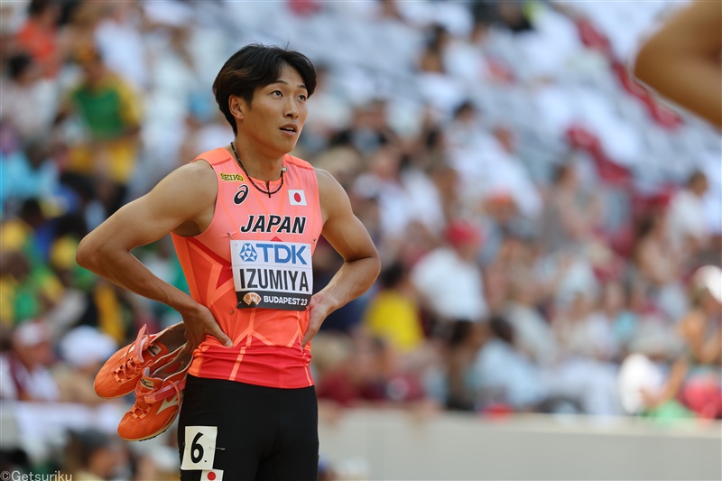 泉谷駿介「安定しなかった」2着で準決勝へ 初の決勝に向け「落ち着いていきたい」／世界陸上