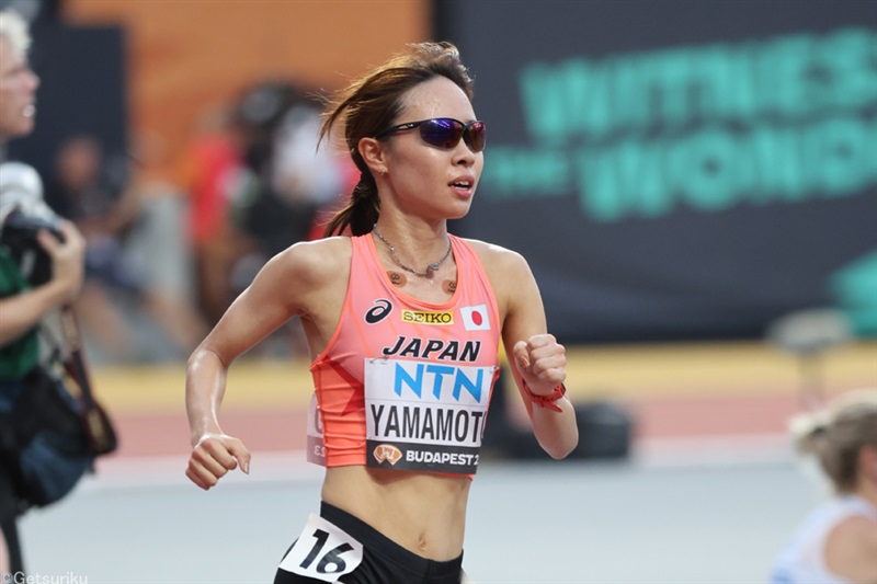 女子5000m山本有真は苦しい走りに 2000mで遅れ16分05秒57／世界陸上