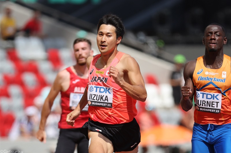 200m・飯塚翔太がサードベスト20秒27で予選4着！2大会連続セミファイナルへ／世界陸上