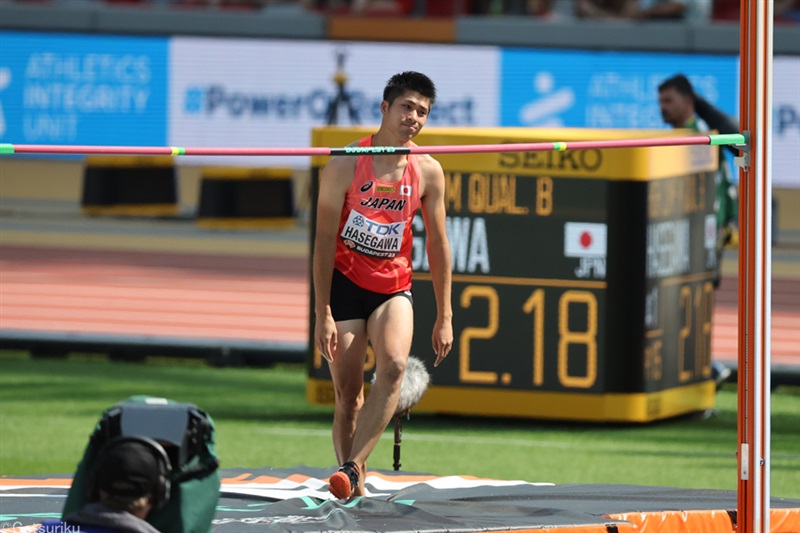 男子走高跳・長谷川直人は全体18位で決勝にあと一歩 今季ベストタイ2m25と健闘／世界陸上