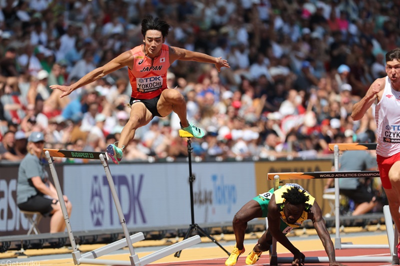110mH・横地大雅が準決勝へ!ジャマイカ選手の転倒の影響受けて 110mH・横地大雅が準決勝へ!ジャマイカ選手の転倒の影響受けて
