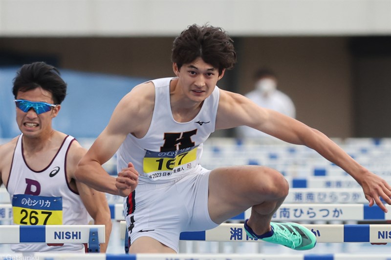 110mH慶大・豊田兼が金メダル！国際大会日本初の快挙 予選で13秒29をマーク 400mH、400mもこなすマルチスプリンター／ユニバ