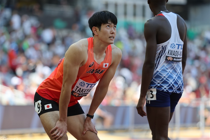 110mH・高山峻野がケガ乗り越えセミファイナルへ！「しっかり走れていることが収穫」／世界陸上