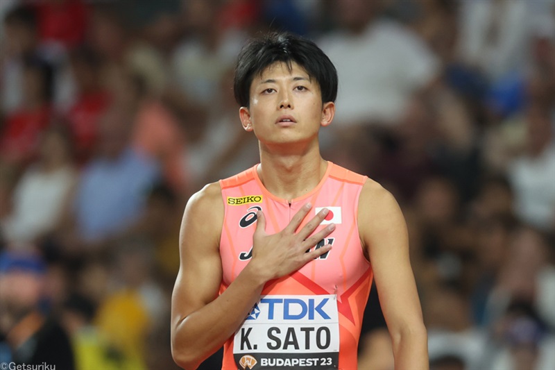 400m・佐藤拳太郎「悔しい思いしかいない」準決勝5着からマイルリレーのメダル獲得へ決意／世界陸上